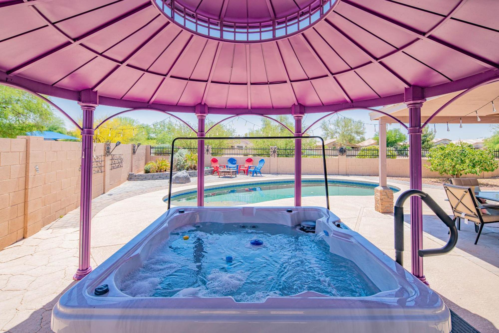 Boho Chic Arizona Villa W Pool & Mini Golf คาซา แกรนด์ ภายนอก รูปภาพ